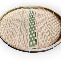 haksap Bamboo 17 Inch Traditional large Size Tray | Made Dagra/Dala Tray-picture-28