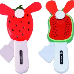 rosefair Kid's Hand Pressure Mini Fan Fruit Shape Cute Squeeze Toys / Cool Summer Fan-picture-25
