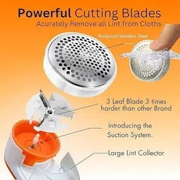 wingdong Fabric Shaver, Lint Remover for Woolen Sweaters, Blankets, Jackets/Burr Remover Lint Roller image 3