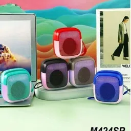 GUGGU Guggu_870A_DJ Bass Portable Rechargeable Bluetooth Speaker Flashing M424 Speaker 48 W Bluetooth Soundbar image 2