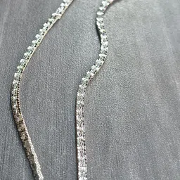 yuvaan crystal anklet for girls new design 7 Sterling Silver Anklet-picture-15