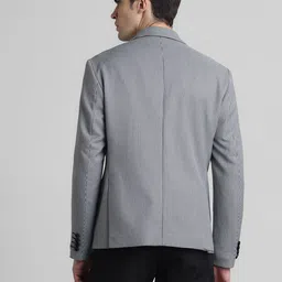 jack & jones Men Self Design Single Breasted Casual Blazer image 2