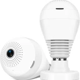 SIFACAM Panoramic Bulb Camera Motion Alert Night Vision SD Card Support 2-way Audio Security Camera-picture-19