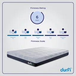 durfi Hemp Organic Orthopedic 10 inch Memory Foam Queen Size Mattress image 4