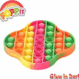 333mart Pop It Fidget Toys, Pop it Rainbow (Pop it Butterfly) image 1