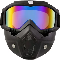 jm great Bike Face Mask | Anti Scratch Protective Face & Eyewear Mask | Rainbow Mask Decorative Mask-picture-28