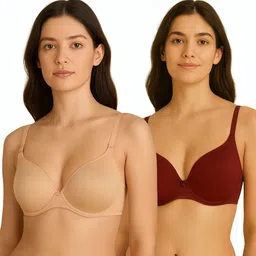 herbloure Pack of 2 Women Push-up Lightly Padded Bra-picture-48