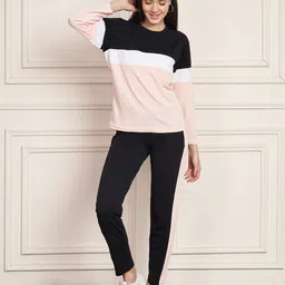 dtr fashion Colorblock Women Track Suit-picture-30