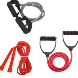 dr pacvu Set3|Single,Plastic Resistance Band Pencil Skipping Rope BodyStretching,Exercise Fitness Accessory Kit Kit-picture-16