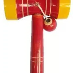 rainbowstore Toddler Colourful Wooden Baby Rattle Toy-Hand Crafted Rattle Set For Kids Rattle image 2