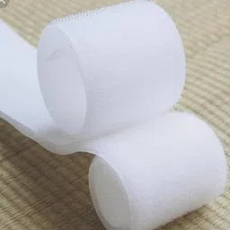 rare oceans 1 Mts * 50 Mm ( 2 " ) Width hook and loop (WHITE) Sew-on Velcro-picture-23