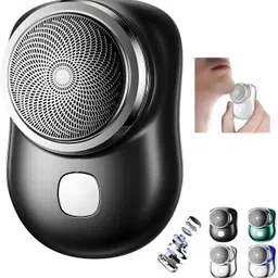 RADHE ENTERPRISE MINI ELECTRIC SHEVER NEW UPGRADE 2024 BEARD TRIMING ROZAR Shaver For Men, Women image 1