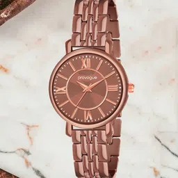 Provogue Watch For Girls||Brown Steel Band Water Resistant Quartz Watch Women Analog Watch - For Women Trending Brown Dial and Stainless Steel Strap Branded Watch For Women & Girl-picture-31