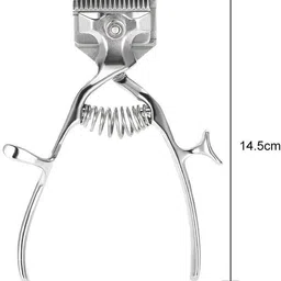 WildCard India Unisex Barber Tools Hand Hair Clippers Manual Metal Portable Trimmer Trimmer 0 min Runtime 0 Length Settings image 4