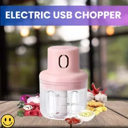 Electric Chopper, Rechargeable Chopper for Kitchen Vegetable & Onion GarlicC288 Electric Vegetable & Fruit Chopper-image-20