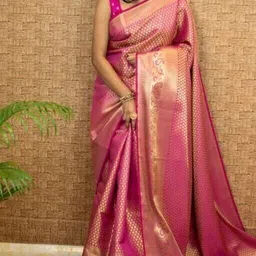 avantika fashion Woven Kanjivaram Pure Silk, Art Silk Saree-picture-33