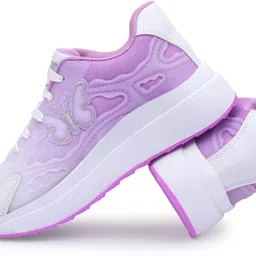 zixer Women's Butterfly Sneakers | Lightweight, Comfortable Casual Lace-Up Shoes Sneakers For Women image 4