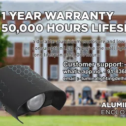 lumina Uplight Wall Lamp With Bulb image 4