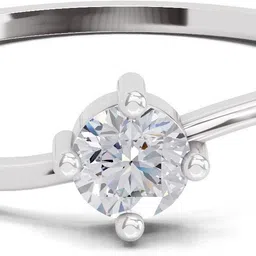 Sparkles Certified Lab Grown Diamond 14kt White Gold ring-picture-16