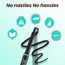 coloressence Expert Eye Brow Pencil 2 in 1 Dual Function Brow Filling Pencil with Spoolie Shaping Brush Eyebrow Styler - 0.25 g (Grey) image 5