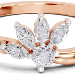 Sparkles Certified Lab Grown Diamond 14kt Rose Gold ring-picture-43