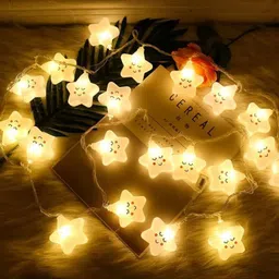 xenith 14 LEDs 4 m Yellow Steady Star Rice Lights image 2
