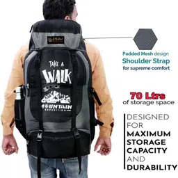 amicoleben SD_05_GRY_TOPI_15 Rucksack - 65 L-picture-18