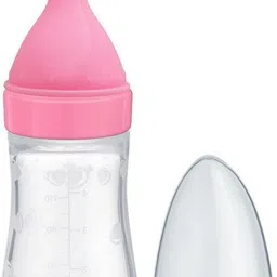 fisher-price Hassle, Spill Free Squeezy Cereal Spoon Feeder | Easy to use, Sterilize & Travel - Silicone image 3