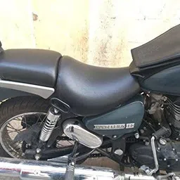 majesticrides MR_SCS22 Split Bike Seat Cover For Royal Enfield Thunder Bird 500, Thunder Bird 350 image 2