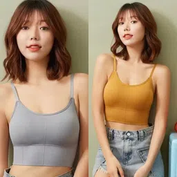 vhworld Pack of 2 Women Everyday Lightly Padded Bra-picture-22