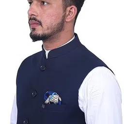 risani Solid Men Waistcoat image 3