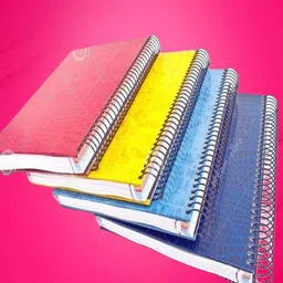 uniqpal NOTEBOOK A4 Notebook RULED / Line 200 Pages-picture-16