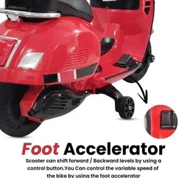 novashot 12v Battery Operated Ride On Scooter with Foot Accelerator Scooter Battery Operated Ride On image 5