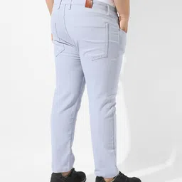 instafab plus Men Regular Mid Rise Grey Jeans image 3