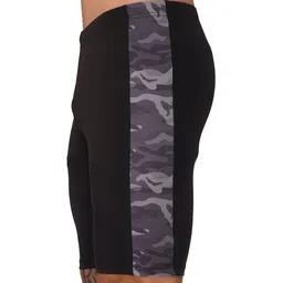 ninq Printed Men Black Tights image 3