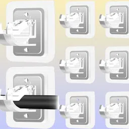 xavmeris White Curtain Hooks-picture-13