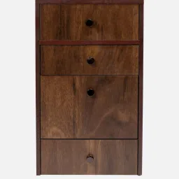 solace craft Flip-up Dresser in Classic Walnut Colour image 5