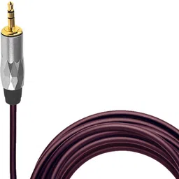 mx EP Stereo 3.5 mm to 2 P-38 6.35mm Mono Plug Cord Male toMale Cable for Guitar, Sound Mixers, DJ and Audio Equipment Single Angled TS Patch Cable image 2