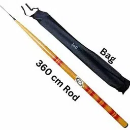 styleicone 12 ft FISHING BEGA BROWN ROD 3 360/BG6325 Multicolor Fishing Rod-picture-28