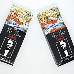 A SARKAR MR. Man Mark Deck Magic Playing Card (Set of 2)-image-11