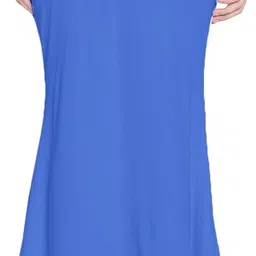 Chandan Tex Fab CTF-P-Royal Blue Lycra Blend Petticoat image 3