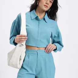 glitchez Shirt Regular Shorts Co-ords Set-picture-15