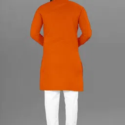 ladyflock Men Cotton Blend Kurta Pyjama Set image 2