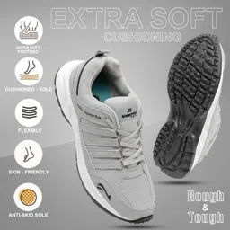 genve Stylish Comfortable Walking Wear and Runing Sports Shoes For Men's. Party Wear For Men image 2