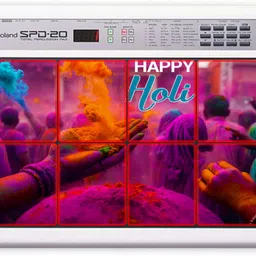 Rhythm Pro Roland SPD-20/11/8 Vinyl Skin 8pcs HOLI Z VINYL Reusable Laptop Skin Compatible for 8 inch-image-37