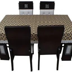 PVC 6 Seater Printed Table Cover-image-34