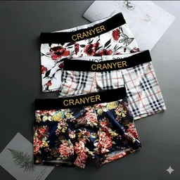 cranyer Pack of 3 Printed Men Brief-picture-17