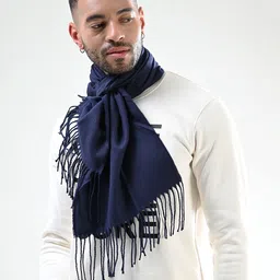 Cazzano Solid Men Muffler image 5