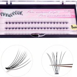 cosluxe False Eyelash,Individual Lashes,Natural & Lightweight - 60pcs-picture-11
