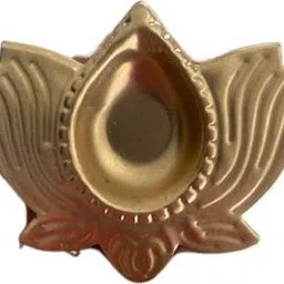 nareena welness llp Gold Plated (Pack of 2) Table Diya Set image 2